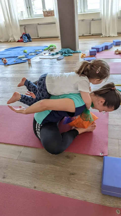 Yoga mit oder ohne Kind