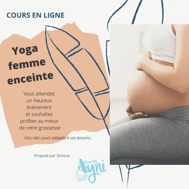Présentiel Simona Yoga Femme enceinte et yoga débutant 