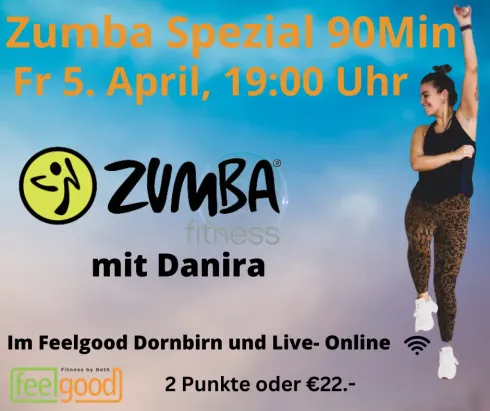 90 min Zumba ONLINE Special 
