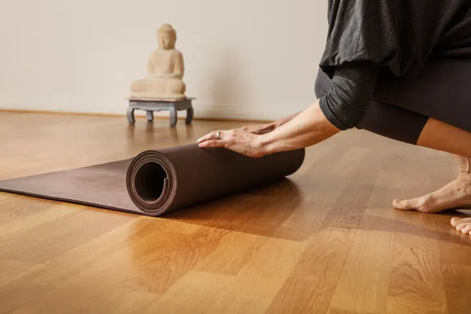 Raum für Yoga