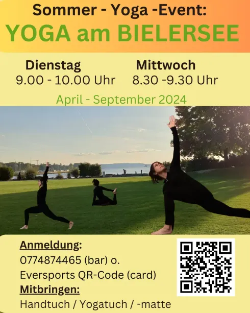 Yoga am Bielersee - Sommer Yoga Event 