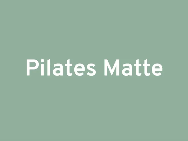 Pilates Matte