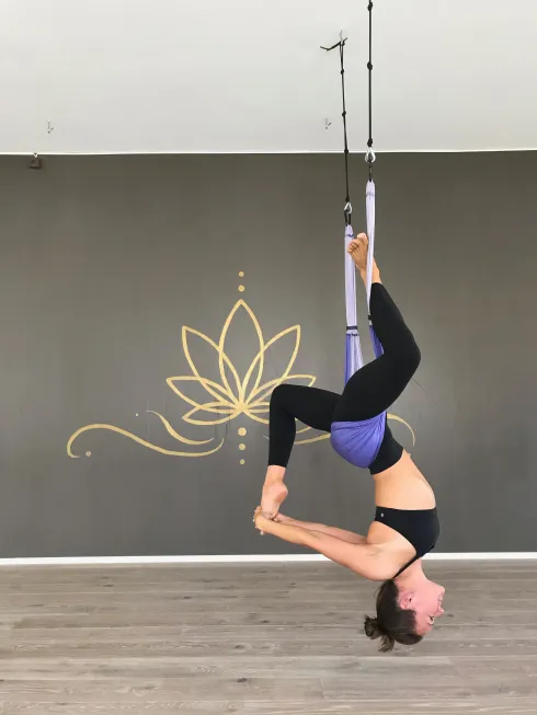 Yoga Trapeze ONLINE: No live online classes this week | but if you register, you get a replay to practice on your own (access for two days)